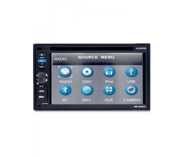 Audiovox VME9325BTA 6.2" Double Din Multimedia Station